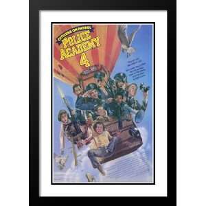  Police Academy 4 Citizens 20x26 Framed and Double Matted 