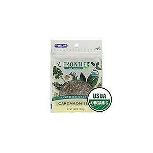  Cardamom Seed Whole Organic Pouch   1 oz,(Frontier 