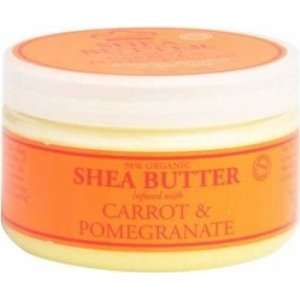 Carrot & Pomegranate Infused Shea Butter 4 Ounces Beauty