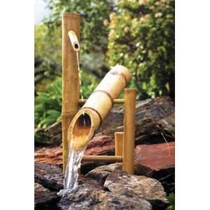  Bamboo Rocking Fountain (Deer Scarer) & Pump Kit Bam012 