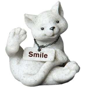  Fountasia Cari 90208 3 Inch Tall Cat Figurine with Smile 