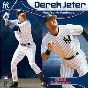  DEREK JETER New York Yankees 2008 MLB Monthly 12 X 12 