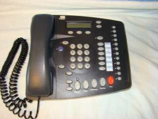 3Com NBX 100 3C10200 VOIP IP Charcoal Phone  