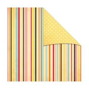   Paper 12X12 Carni Stripe; 12 Items/Order Arts, Crafts & Sewing