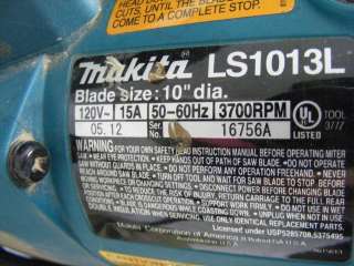 Makita LS1013L 10 Slide Dual Compound Miter Saw with Laser  