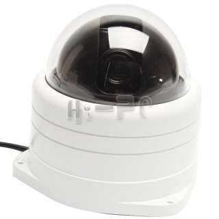   Sony CCD Vandalproof Dome Pan/Tilt Zoom PTZ Camera 5 15mm lens  