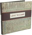 Love To Camp Postbound Album 12 Inch X 12 Inch   