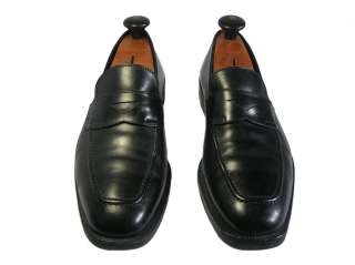 400 CAMPANILE Black Slip On Loafers Shoes 9 US Gravati  