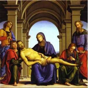     Pietro Perugino   32 x 32 inches   PietÓ