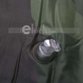 Outdoor Camping Sleeping Pad Self Inflating 190T Polyester PVC Army 