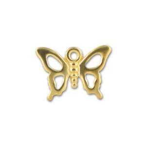  Gold Petro Butterfly Charm Arts, Crafts & Sewing