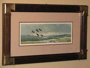 Gualoh Lubeck Limited Edition Canadian Geese Print  