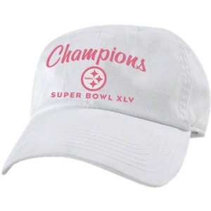  Pittsburgh Steelers Womens Super Bowl XLV Champions White 