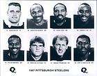 1987 John Stallworth Pittsburgh Steelers Team Press Pho