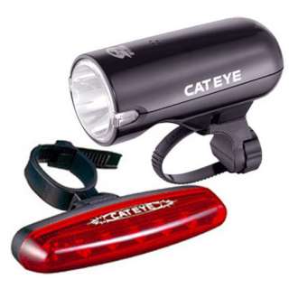 Cateye HL EL320 / TL LD600R Cycling Combo Bicycle Headlight Tail Light 