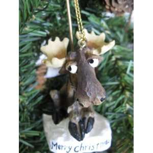  Moose Angel Ornament 53623