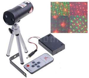   Portable Voice Remote Control Laser LED Stage Projector Lighting DJ
