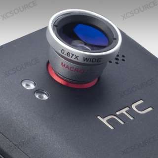  Wide Angle Macro Lens for ipad iphone 4S HTC EVO 3D Camera DC72  