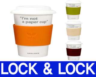 LOCK&LOCK ECO CERAMIC pottery coffee Tea Mug Cup COLOR  