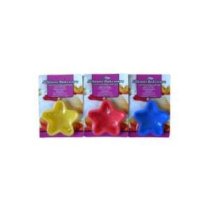  Silicone Bakeware, Star Shaped 
