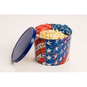 Patriotic Popcorn Gift  Grocery & Gourmet Food