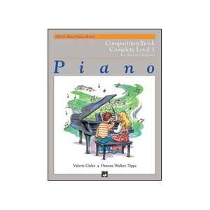   Piano Course Composition Book Complete Book 1 Musical Instruments