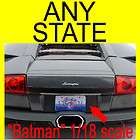 custom state rc car license plate or model car license  $ 11 