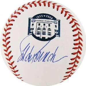  Jorge Posada Autographed Yankee Stadium Final Season 
