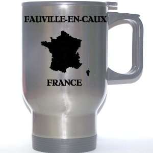  France   FAUVILLE EN CAUX Stainless Steel Mug 