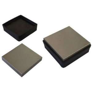  2 In 1 Stainless STEEL RUBBER Metal Bench Block
