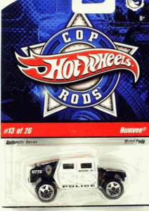 Hot Wheels police Car COP RODS #13 of 26  