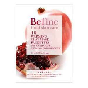 Be Fine 001454 Warming Clay Mask Packette 10 Pack T Box 