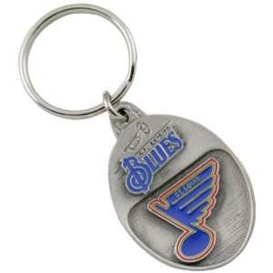  St Louis Blues Pewter Logo Keychain