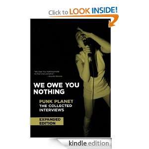 We Owe You Nothing (Punk Planet Books) Daniel Sinker  