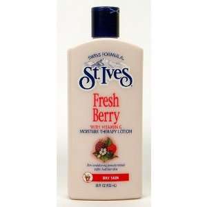 St. Ives Fresh Berry Moisture Therapy Lotion 18 Oz
