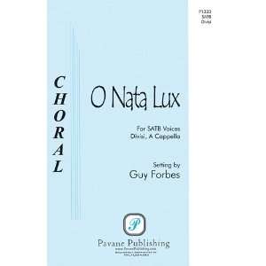  O Nata Lux   SSAATTBB A Cappella Choral Sheet Music 