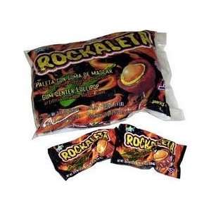 Rockaleta Bag Gum Center Lollipo and Soft Candy  Grocery 
