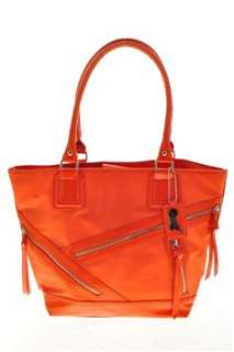 Carlos by Carlos Santana NEW BHFO Tote Large Handbag Orange Bag  