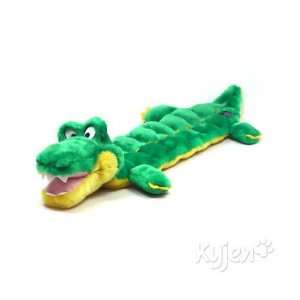  SqueakerMat Long Body Gator   Squeaking Dog Toy 