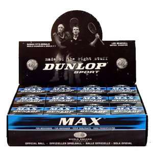  Dunlop Max Squash Balls