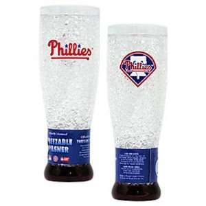  Philadelphia Phillies MLB Crystal Pilsner Glass Sports 