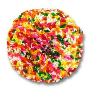 Zomicks   Large Rainbow Sprinkle Cookies   (Package of 10)  