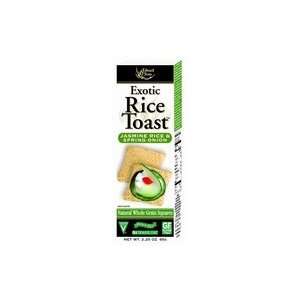 Edward & Sons Spring Onion Exotic Rice Toast 15 oz. (Pack of 24 