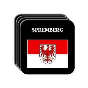  Brandenburg   SPREMBERG Set of 4 Mini Mousepad Coasters 