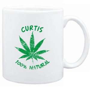    Mug White  Curtis 100% Natural  Male Names
