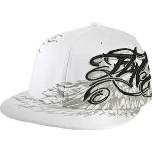  FLY RACING CUSTOM CASUAL MX OFFROAD HAT WHITE SM/MD 
