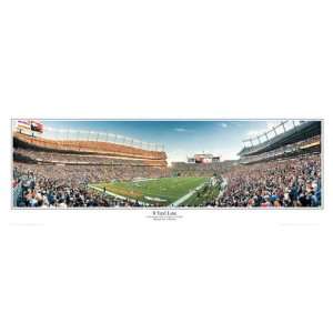  Denver Broncos  8 Yard Line Invesco Field Stadium Print 