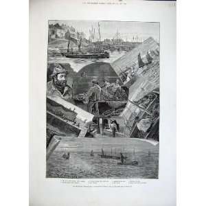  1883 Fishing Industries Drift Net Pilchards Cornwall