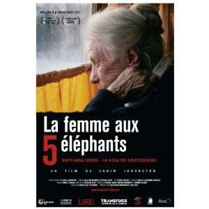 The Woman with the 5 Elephants Poster Movie French (27 x 40 Inches 