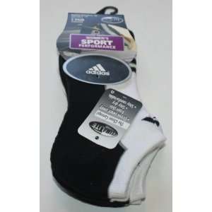Adidas Womens Sport Performance Climalite No Show Socks 2 Pair   Size 